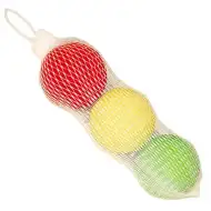 Set di 3 palline colorate da 42 mm