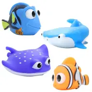 Set di 4 figure di animali marini