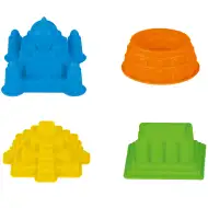 Set di 4 formine per castelli di sabbia