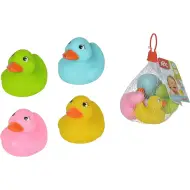 Set di 4 giochi da bagno morbidi a forma di anatra - Simba Toys