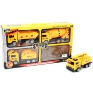 Set di 4 macchinine da lavoro