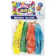 Set di 4 palloncini Punch Ball per feste