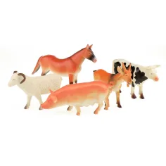 Set di 5 animali Animal World Farm immagine 2