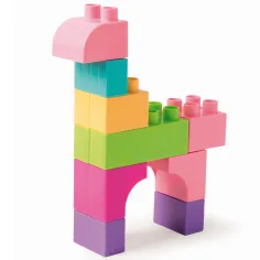 Set di 50 blocchi da costruzione pastello per bambini - Wader immagine 2