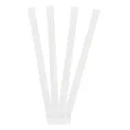 Set di 50 cannucce bianche