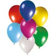 Set di 50 palloncini gonfiabili colorati
