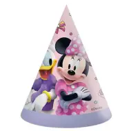 Set di 6 cappellini da festa di carta di Minnie Mouse di Disney+