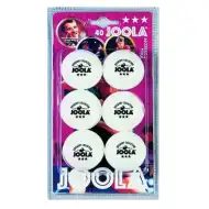 Set di 6 palline da ping pong bianche Joola