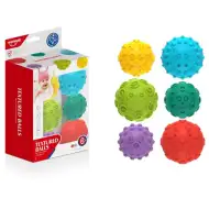 Set di 6 palline morbide colorate per lo sviluppo delle abilità