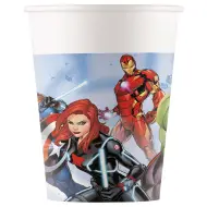 Set di 8 bicchieri di carta Avengers 200ml