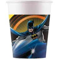 Set di 8 bicchieri di carta Batman da 200 ml
