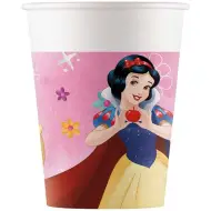 Set di 8 bicchieri di carta Principesse Disney da 200 ml