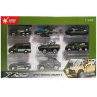 Set di 8 mini auto militari X-Military
