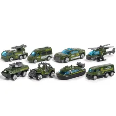Set di 8 mini auto militari X-Military immagine 2