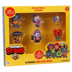 Set di 8 mini figure di Brawl Stars in scatola immagine 2