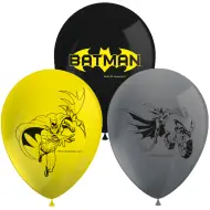 Set di 8 palloncini con motivo Batman