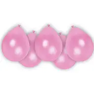 Set di 8 palloncini in lattice rosa