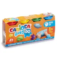 Set di 8 paste modellabili colorate - Carioca