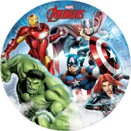 Set di 8 piatti di carta Avengers da 23 cm