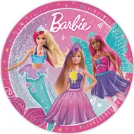 Set di 8 piatti di carta Barbie da 23 cm
