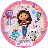 Set di 8 piatti di carta Gabi babaháza da 23 cm
