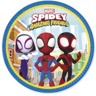 Set di 8 piatti di carta Spidey da 23 cm