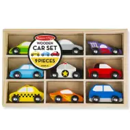 Set di 9 auto in legno - Melissa &amp; Doug