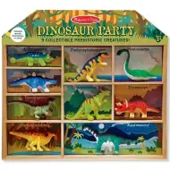 Set di 9 dinosauri in legno con contenitore - Melissa &amp; Doug
