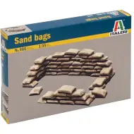 Set di accessori per diorama sacchi di sabbia Italeri 1/35
