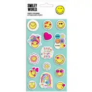 Set di adesivi 3D a forma di smiley su foglio 10x22 cm
