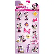 Set di adesivi 3D in rilievo di Minnie Mouse su foglio da 10x22 cm
