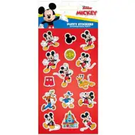 Set di adesivi 3D in rilievo di Topolino e i suoi amici su foglio da 10x22 cm