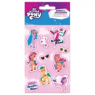 Set di adesivi autoadesivi My Little Pony su foglio da 8x12 cm, 5 pezzi