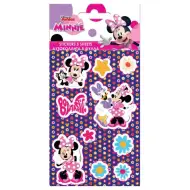Set di adesivi autoadesivi di Minnie Mouse su foglio 8x12 cm, 5 pezzi