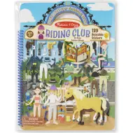 Set di adesivi gonfiabili del club di equitazione - Melissa &amp; Doug