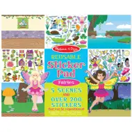 Set di adesivi riutilizzabili con fate - Melissa &amp; Doug