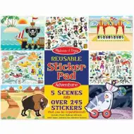 Set di adesivi riutilizzabili per avventure - Melissa &amp; Doug