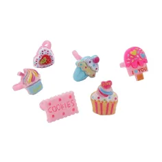 Set di anelli dolci in diverse varianti in una scatola a forma di diamante 1 pezzo immagine 2