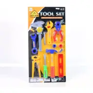 Set di attrezzi in plastica da 13 pezzi con pinze e accessori