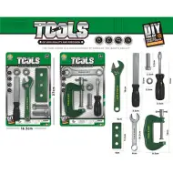 Set di attrezzi tuttofare colore verde in due varianti 1 pezzo