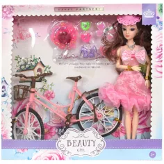 Set di bambole alla moda Beauty Girl Best Friends con accessori immagine 2