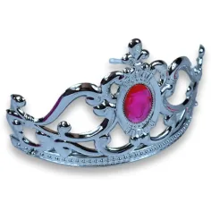 Set di bellezza da principessa con tiara, bacchetta magica e orecchini immagine 2