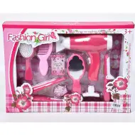 Set di bellezza floreale con asciugacapelli