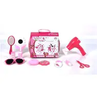 Set di bellezza floreale in custodia portatile, set da 12 pezzi
