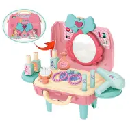 Set di bellezza in valigia pieghevole, set da 25 pezzi