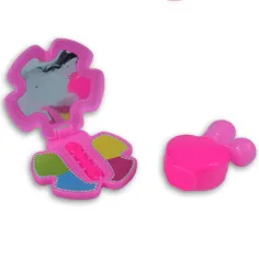 Set di bellezza rosa a 7 pezzi con fotocamera, forcina e accessori immagine 4