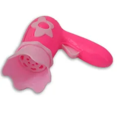 Set di bellezza rosa da 8 pezzi con asciugacapelli, occhiali da sole e accessori immagine 4