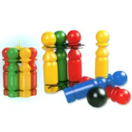 Set di bocce grandi 6 pezzi - D-Toys