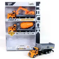 Set di camion da costruzione a retrocarica 3 pezzi 1:48