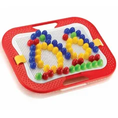 Set di chiodini Quercetti Pinguini - 100 pezzi immagine 2